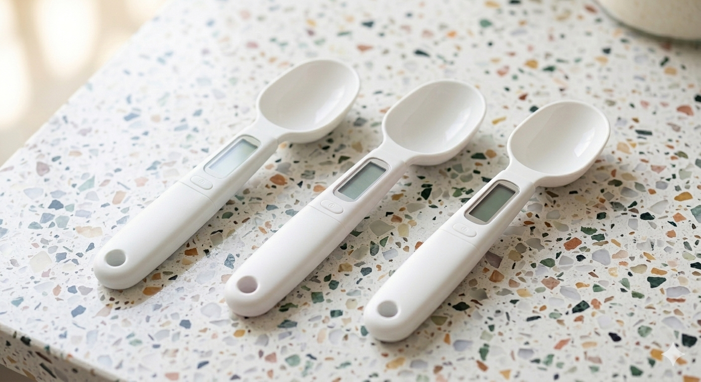 The Smart Spoon Scale : Effortless Precision